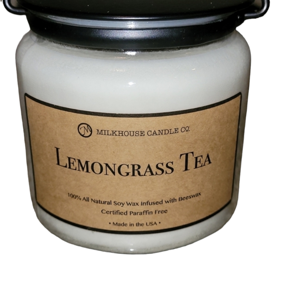 💕NEW MILKHOUSE CANDLE CO💕LEMONGRASS TEA💕14-16oz💕